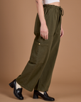 Drop Pocket Cargo Pants - Surplus Green