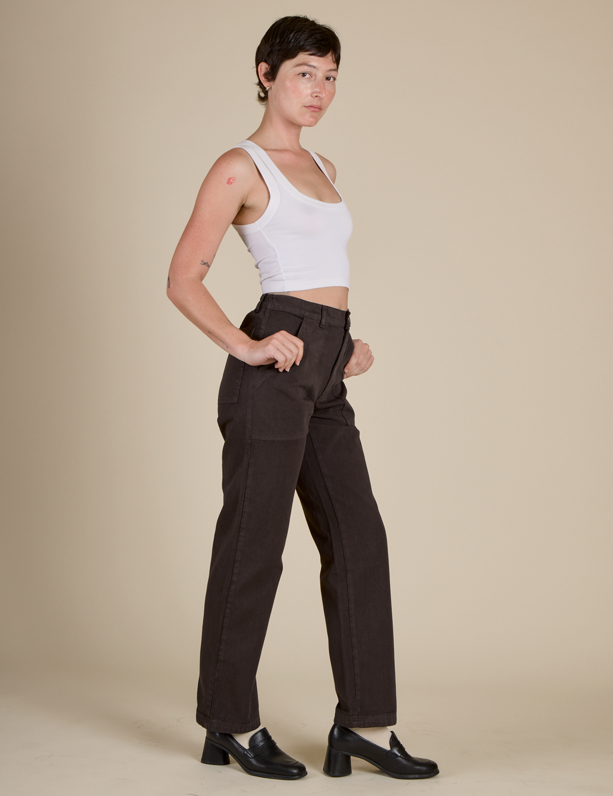 Work Pants - Espresso Brown