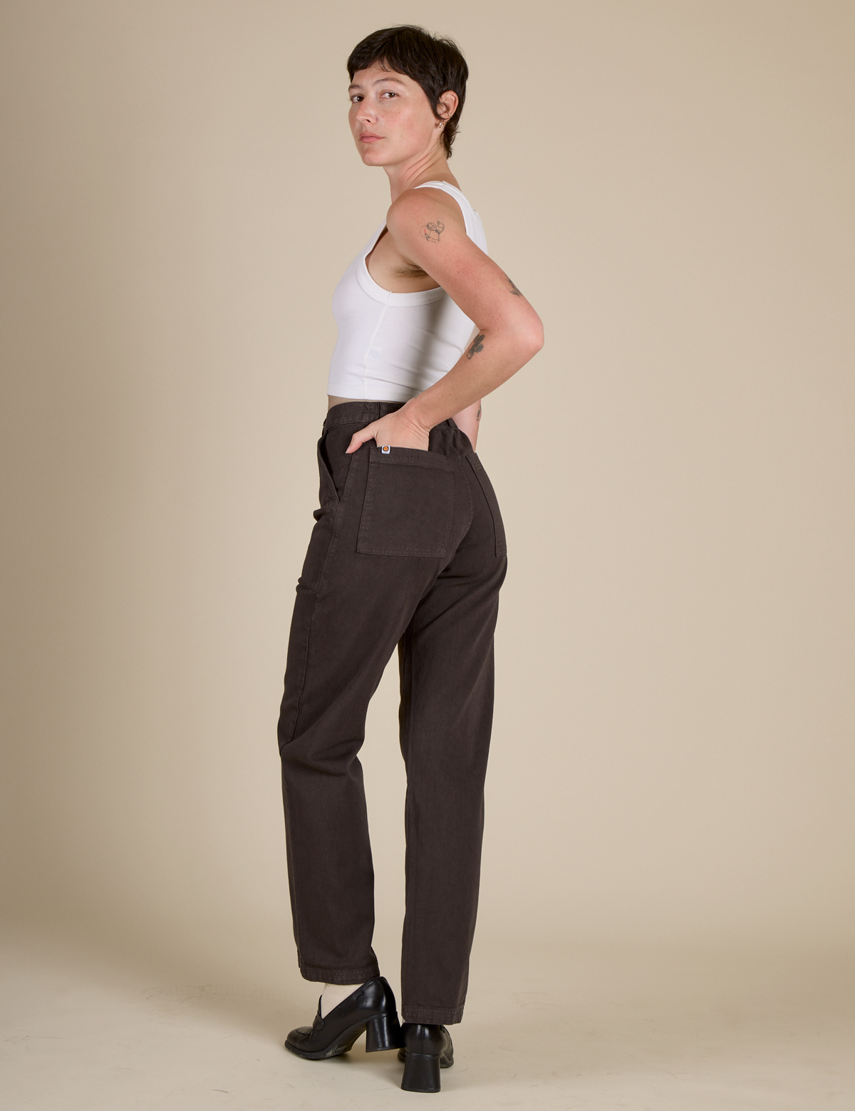 Work Pants - Espresso Brown