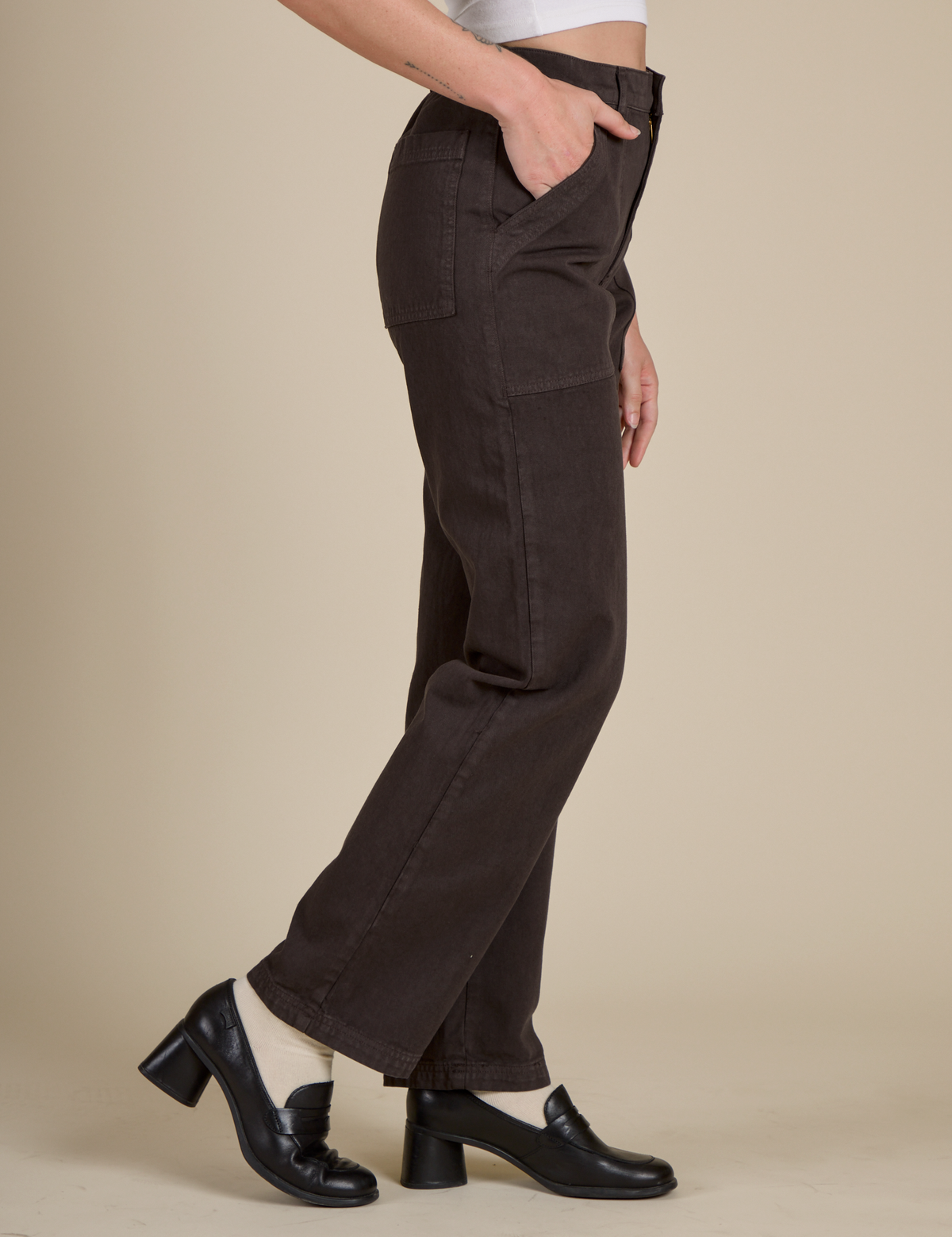 Work Pants - Espresso Brown