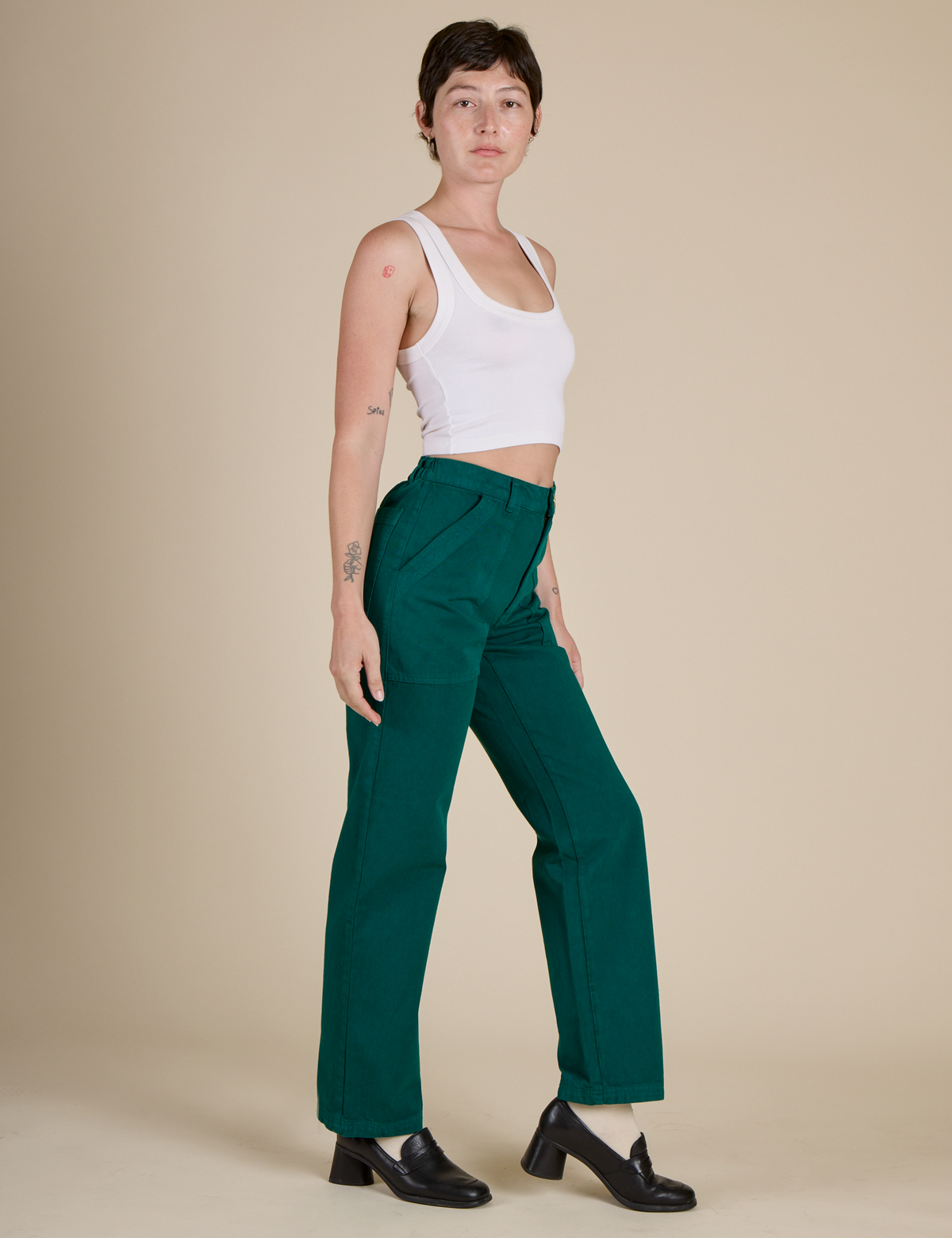 Work Pants - Hunter Green