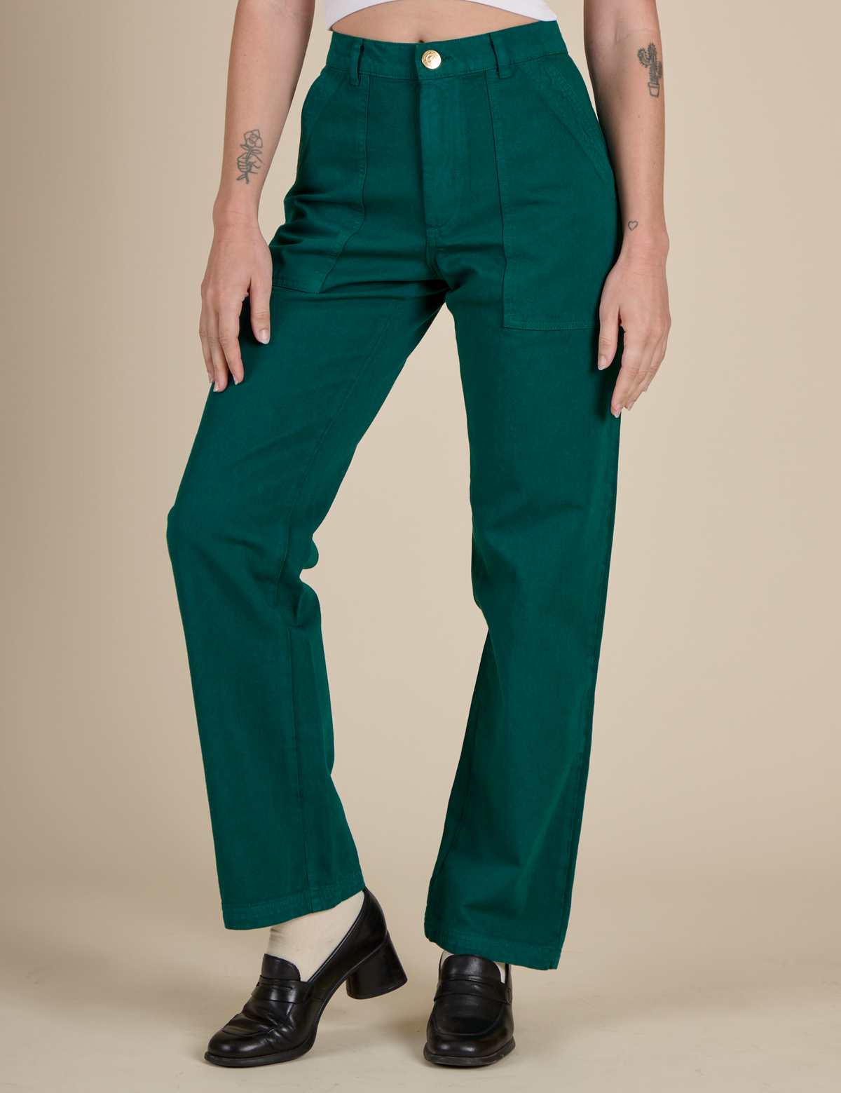 Work Pants - Hunter Green