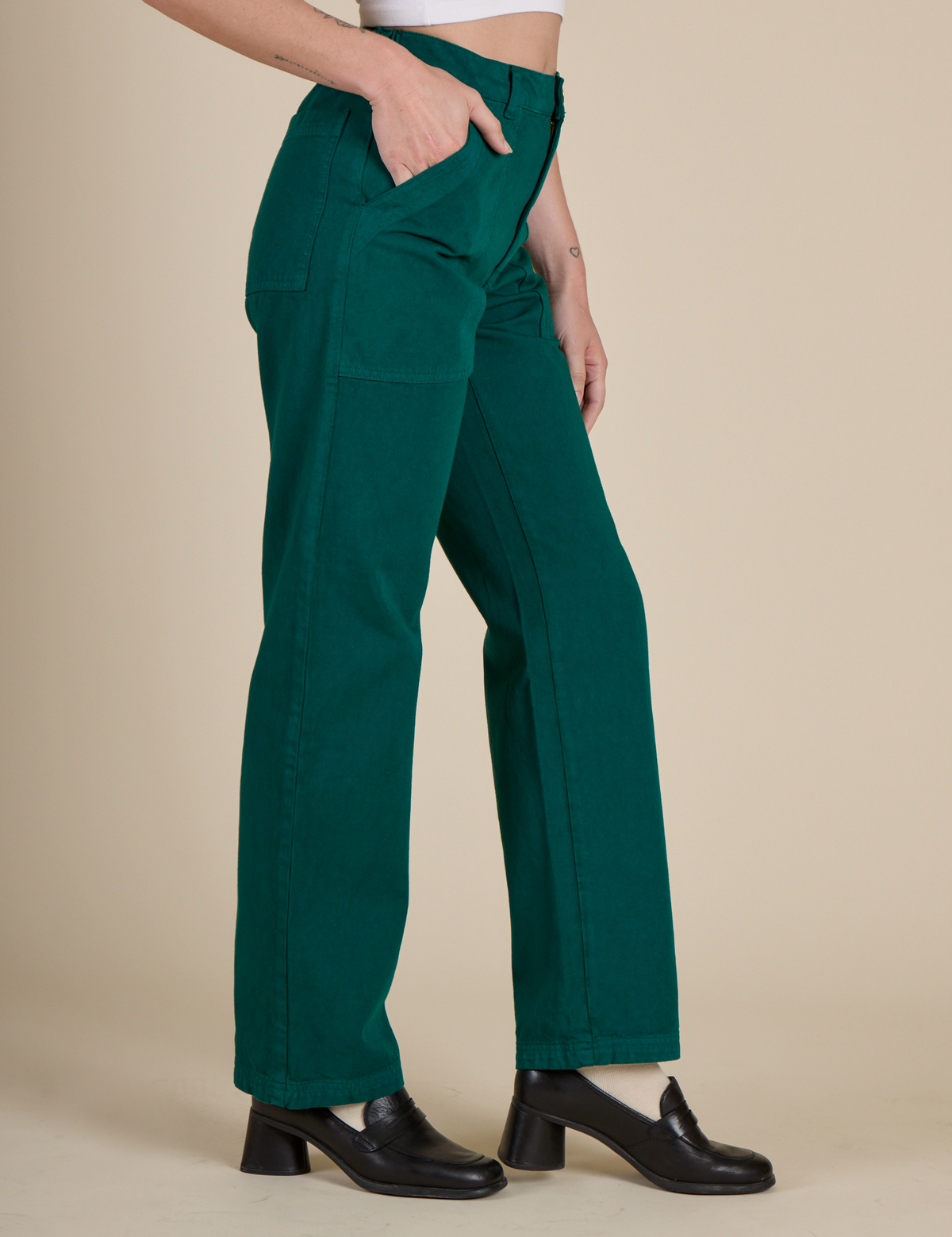 Work Pants - Hunter Green
