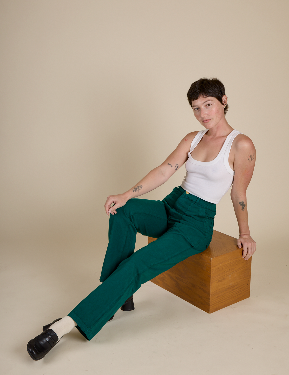 Work Pants - Hunter Green