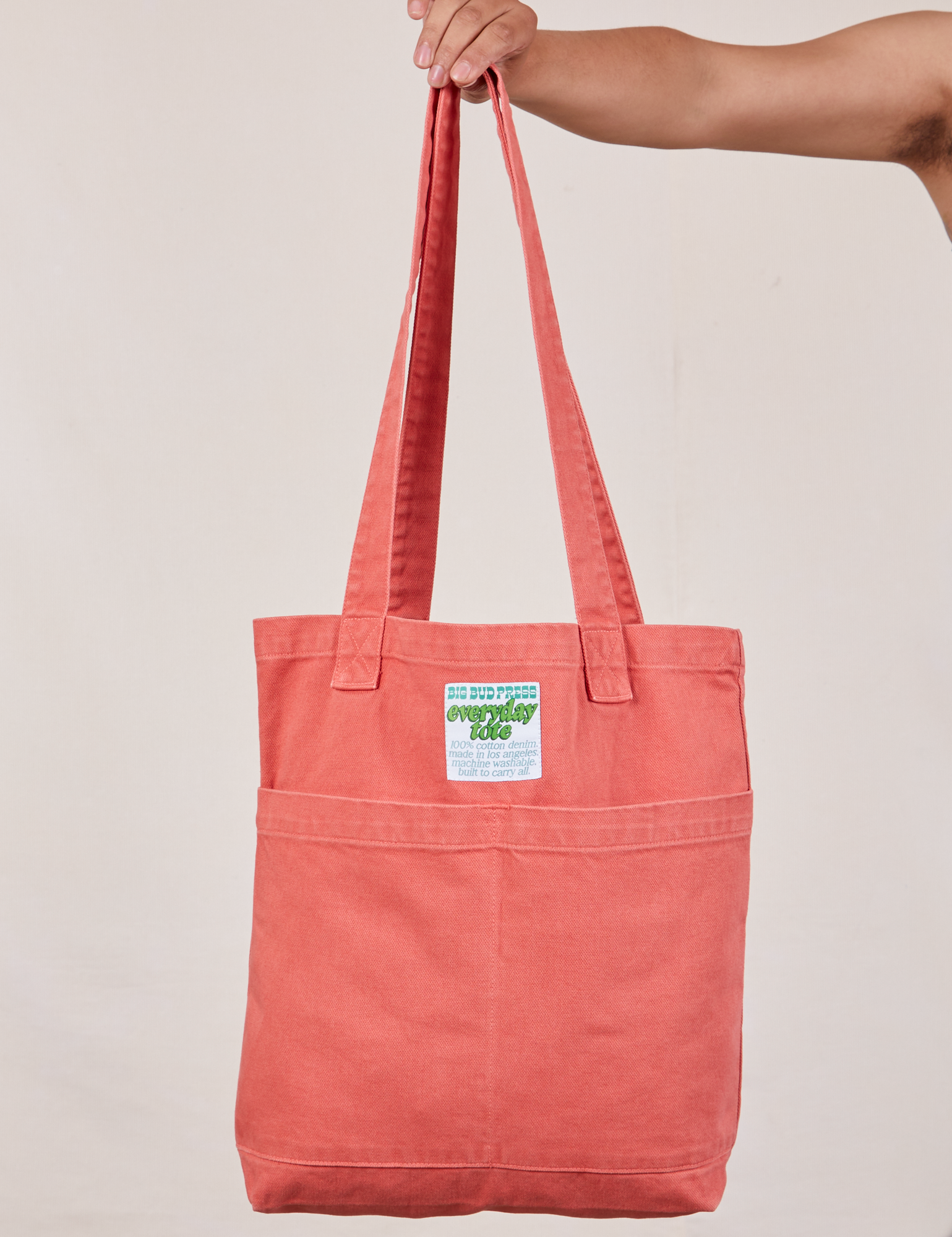 Everyday Tote Bag in Raspberry 