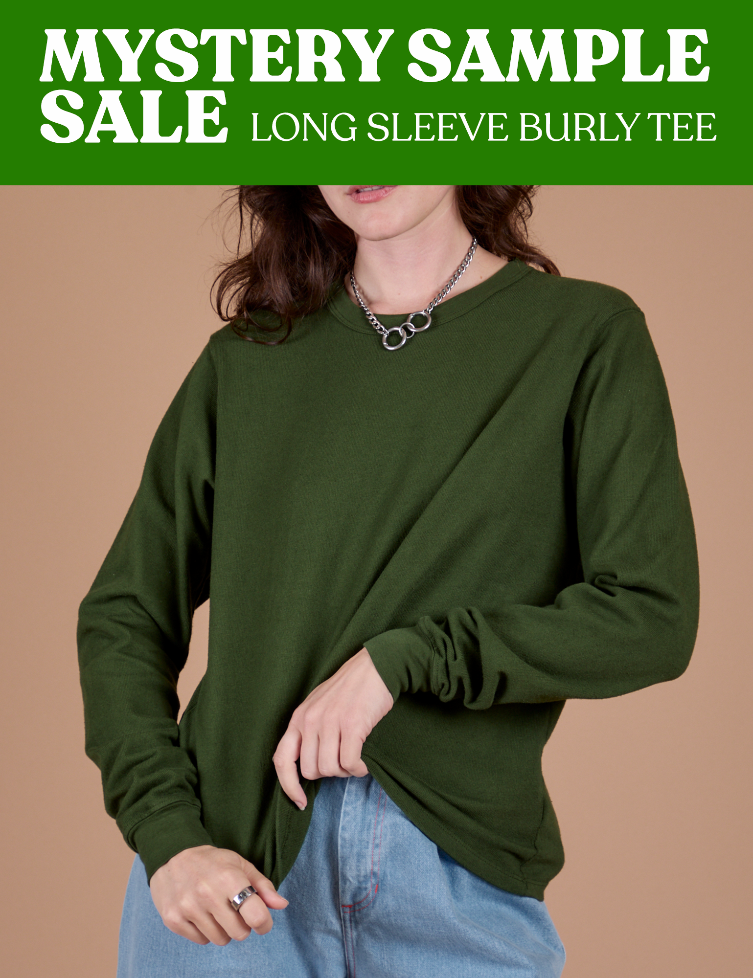 LONG SLEEVE BURLY TEES - MYSTERY SAMPLE SALE! *FINAL SALE*