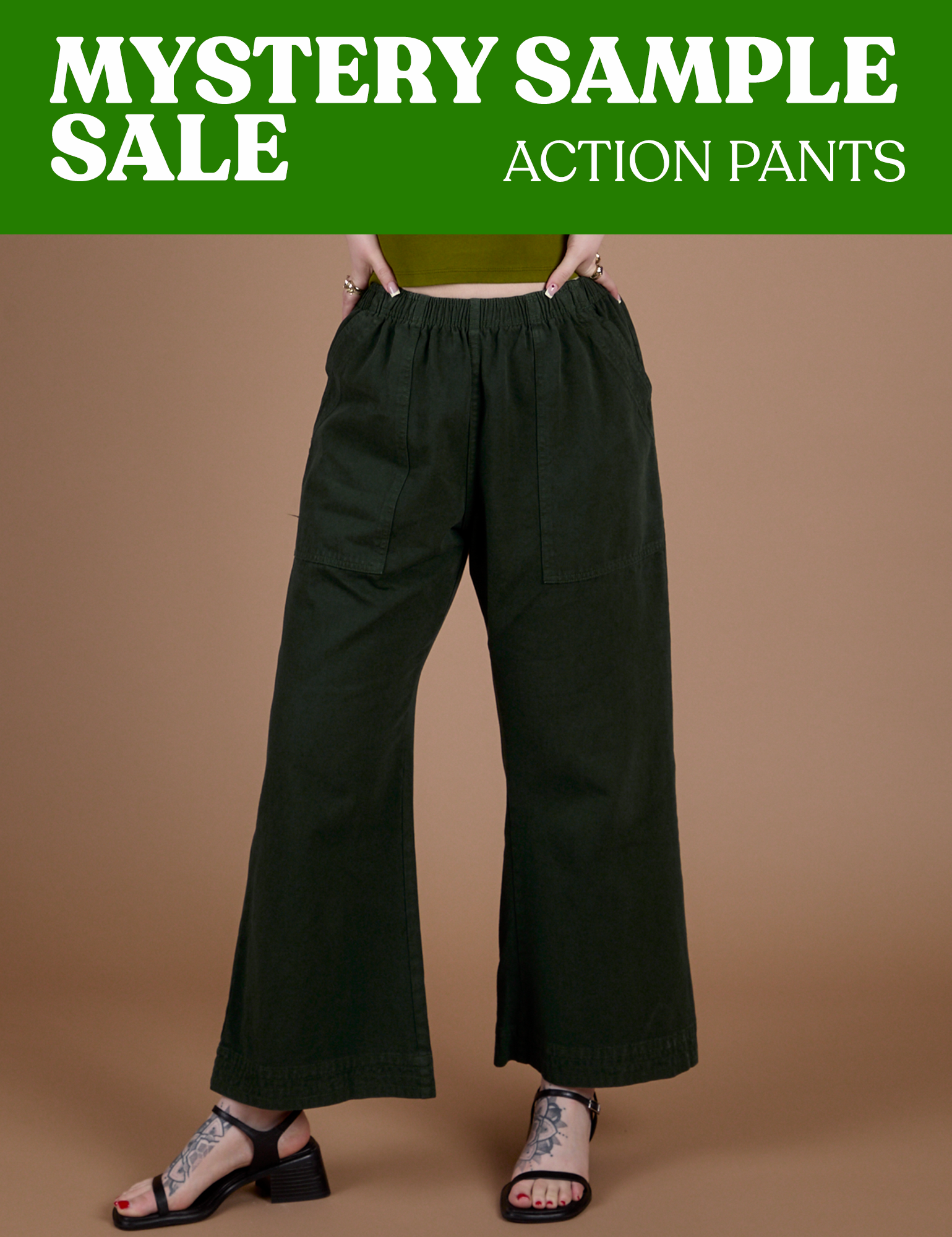 ACTION PANTS - MYSTERY SAMPLE SALE! *FINAL SALE*