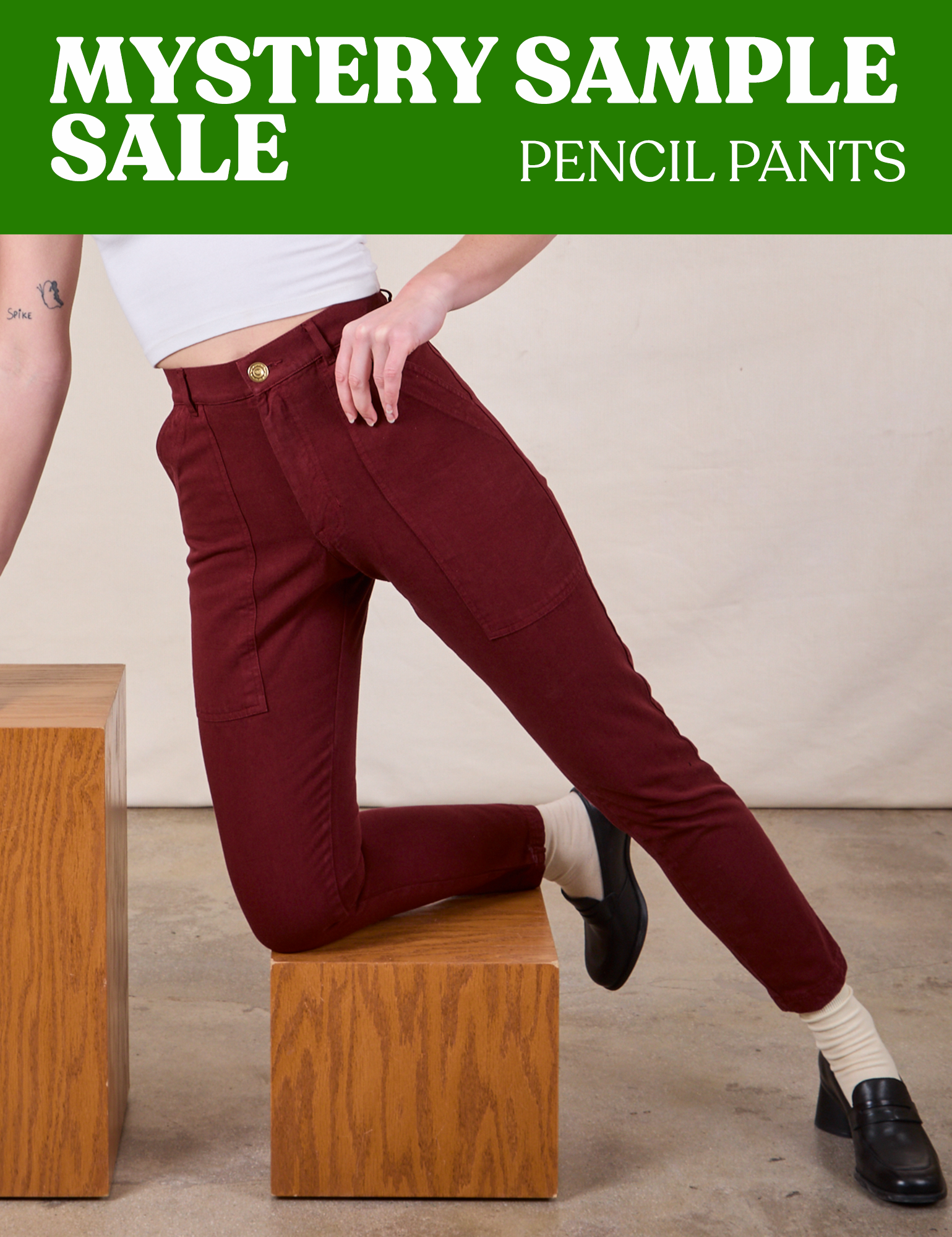 PENCIL PANTS - MYSTERY SAMPLE SALE! *FINAL SALE*