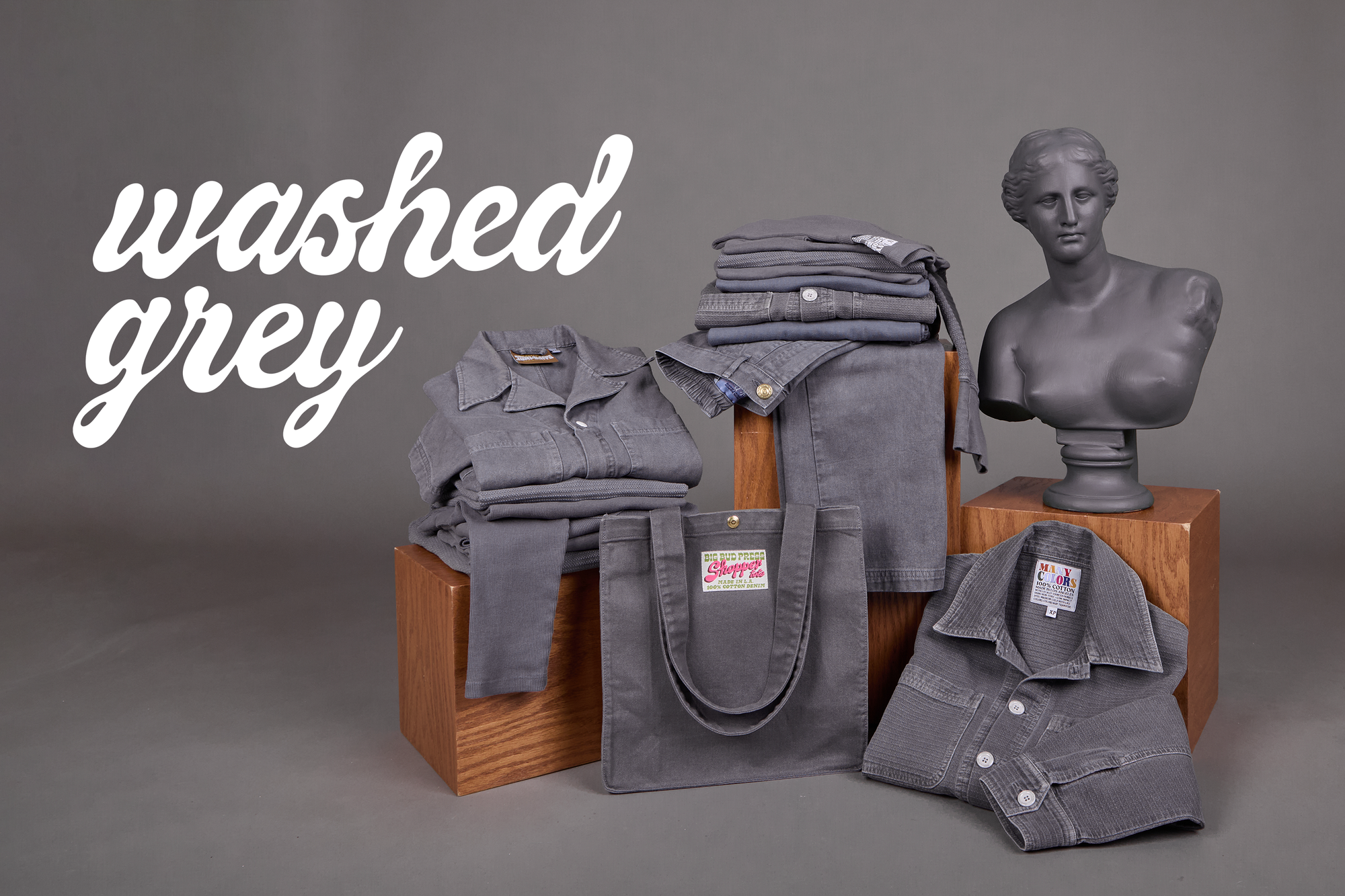 New Washed Grey Collection in an array of styles