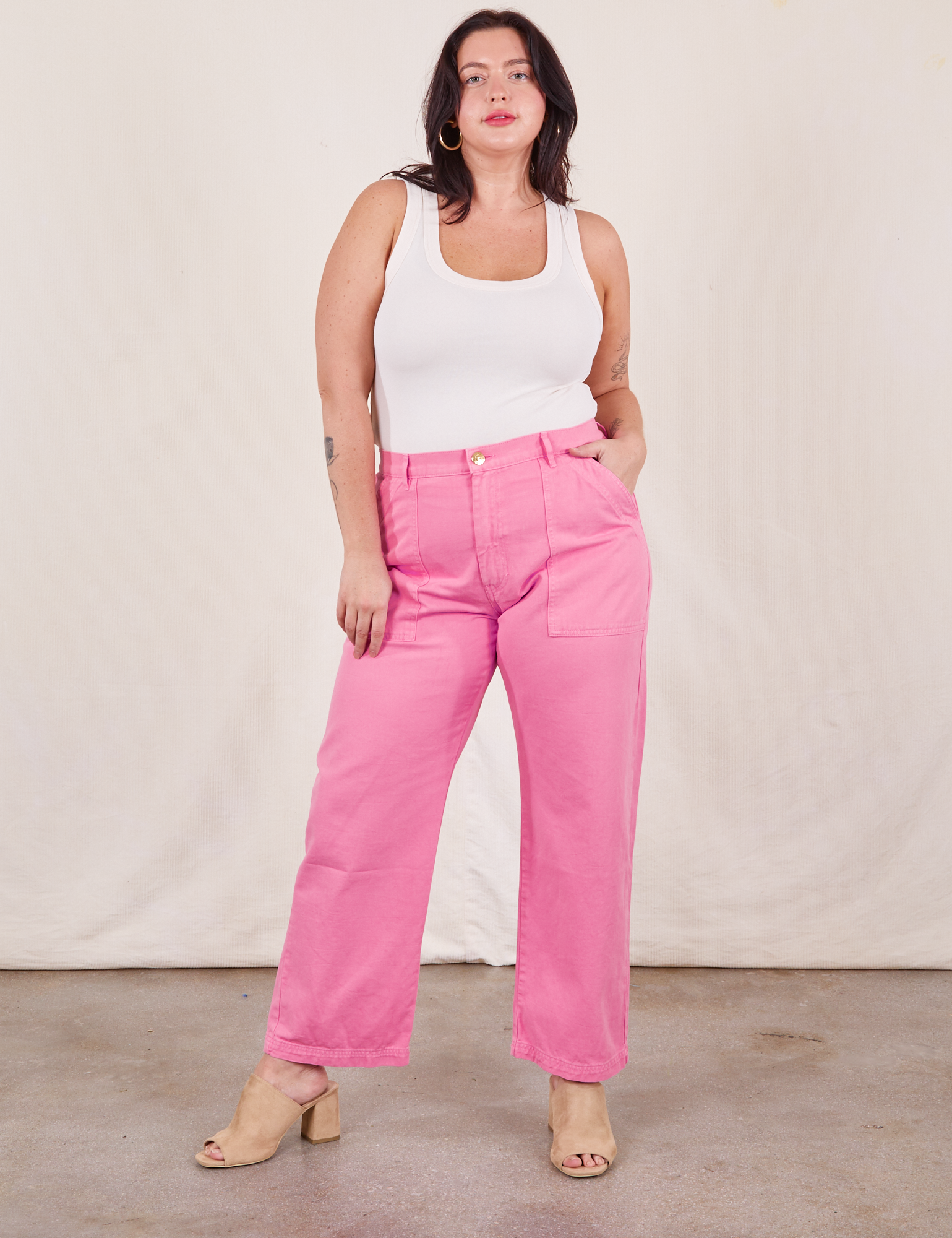 Work Pants - Bubblegum Pink – BIG BUD PRESS