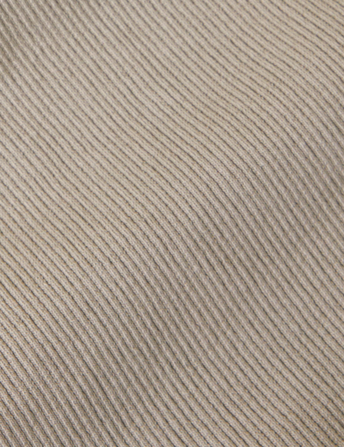 Essential Turtleneck in Khaki Grey fabric