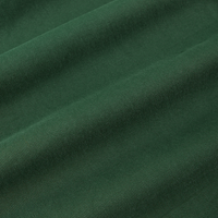 Heavyweight Trousers in Dark Emerald Green fabric detail 