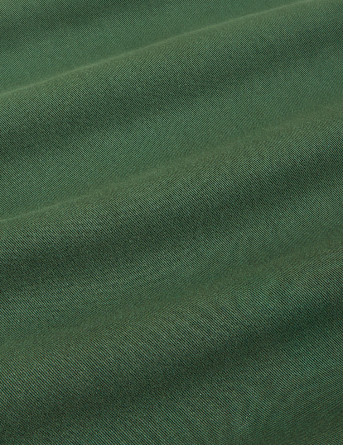 Bell Bottoms in Dark Emerald Green fabric detail close up