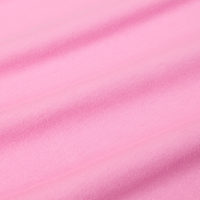 Organic Vintage Tee in Bubblegum Pink fabric detail close up