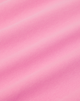 Tank Top in Bubblegum Pink fabric detail close up