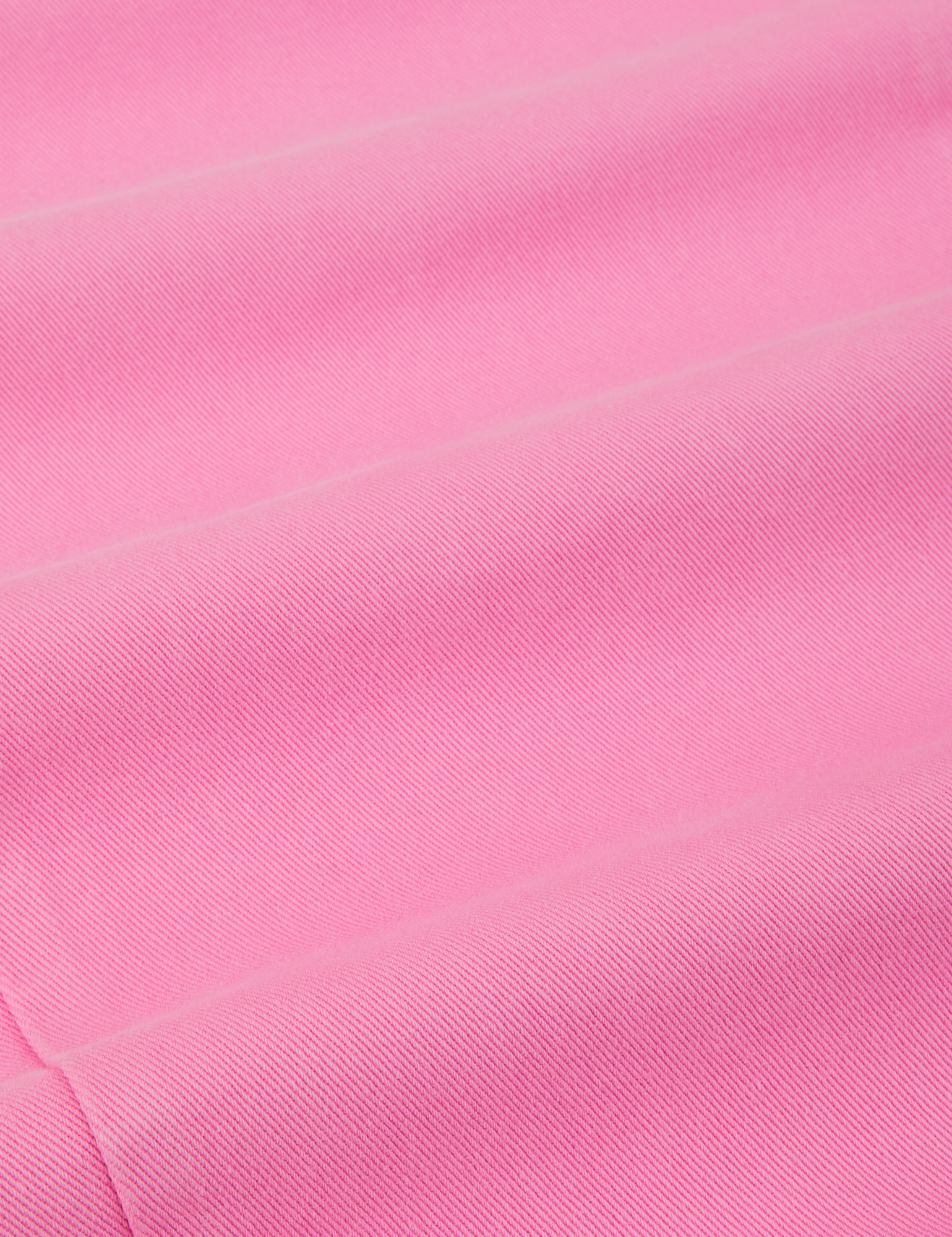 Work Pants in Bubblegum Pink fabric detail close up
