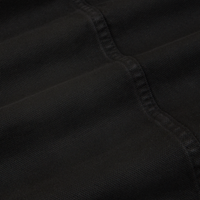 Denim Work Jacket in Basic Black fabric detail