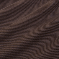 Sleeveless Essential Turtleneck in Espresso Brown fabric detail