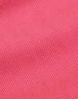 Sleeveless Essential Turtleneck in Hot Pink front detail close up