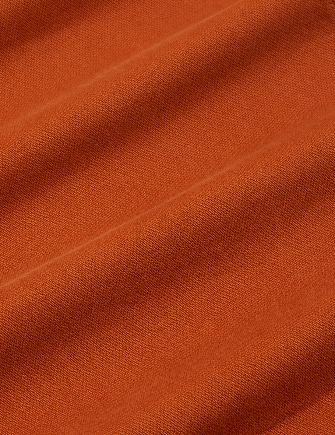 Original Overalls in Burnt Terracotta fabric detail