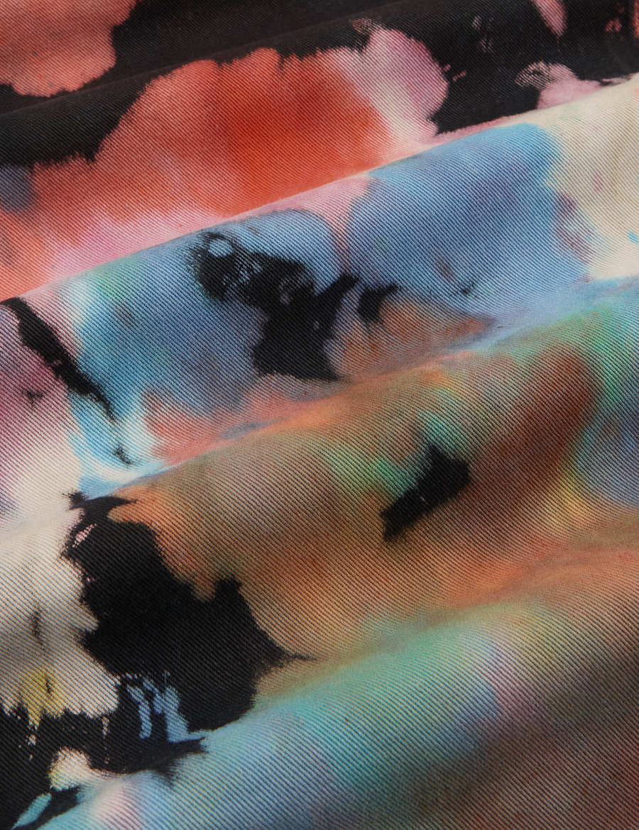 Rainbow Magic Waters fabric detail close up