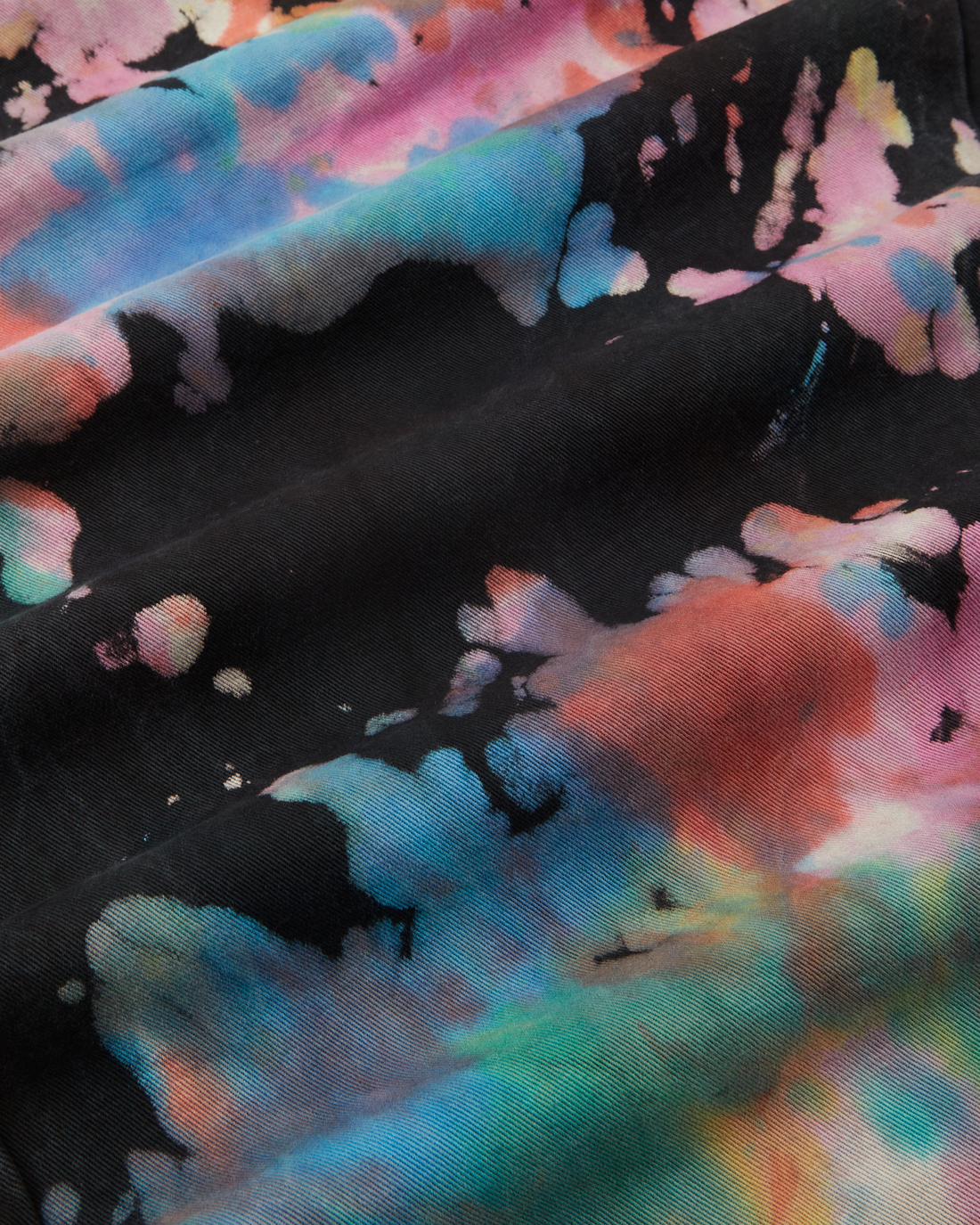 Rainbow Magic Waters Work Pants fabric detail close up