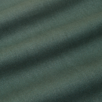 Short Sleeve Jumpsuit in Dark Emerald Green fabric detail
