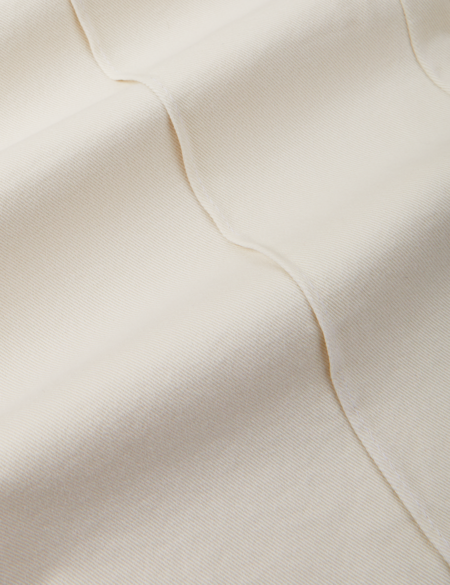 Western Pants in Vintage Tee Off-White fabric detail