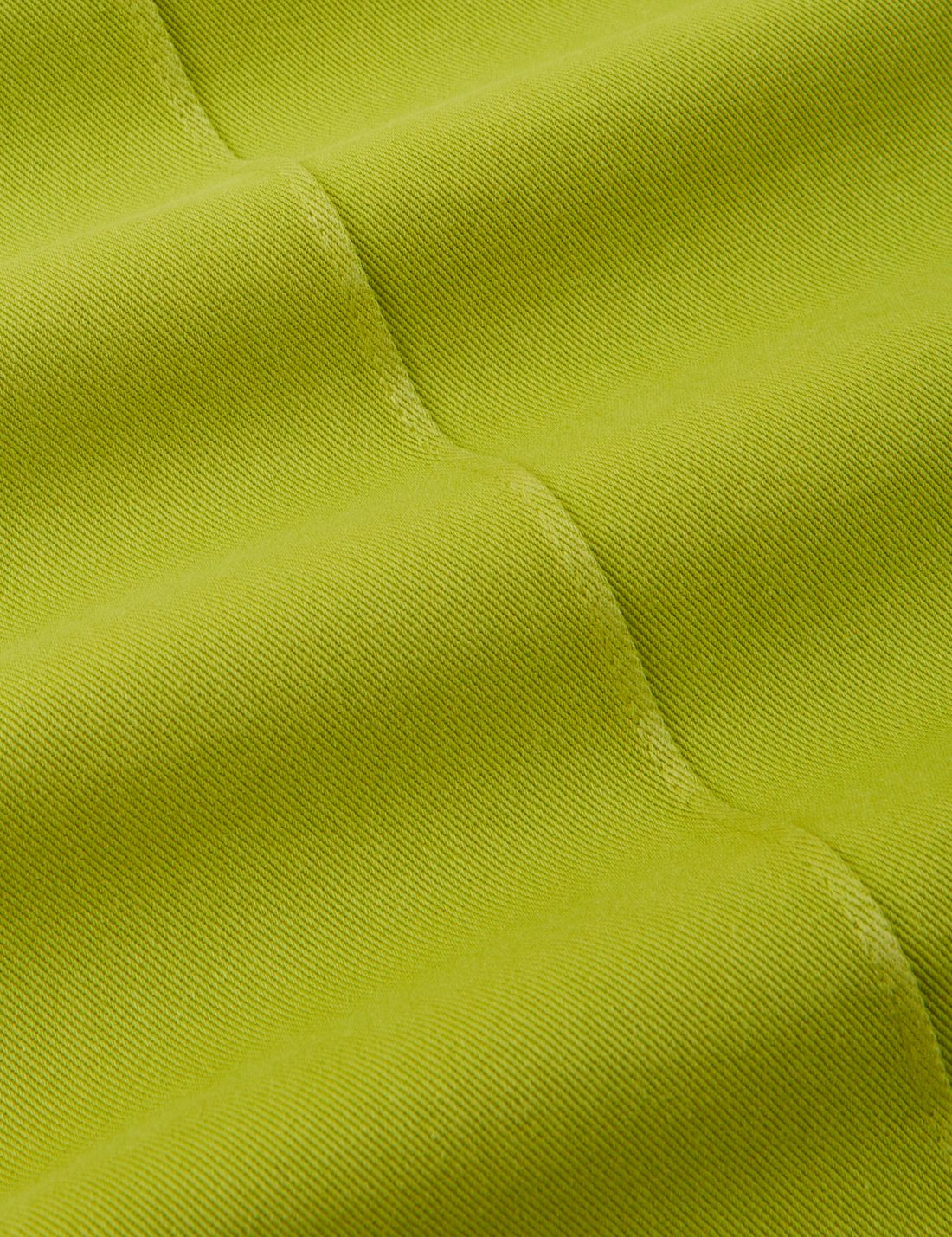 Western Pants in Gross Green fabric detail