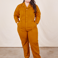 Everyday Jumpsuit in Spicy Mustard on Ashley