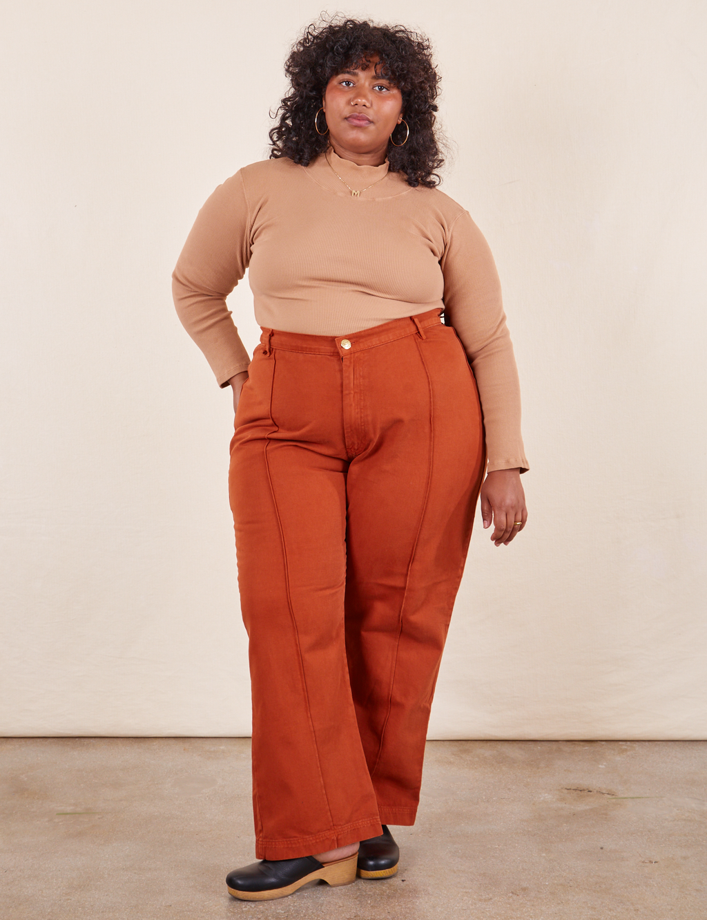 Western Pants - Burnt Terracotta – BIG BUD PRESS