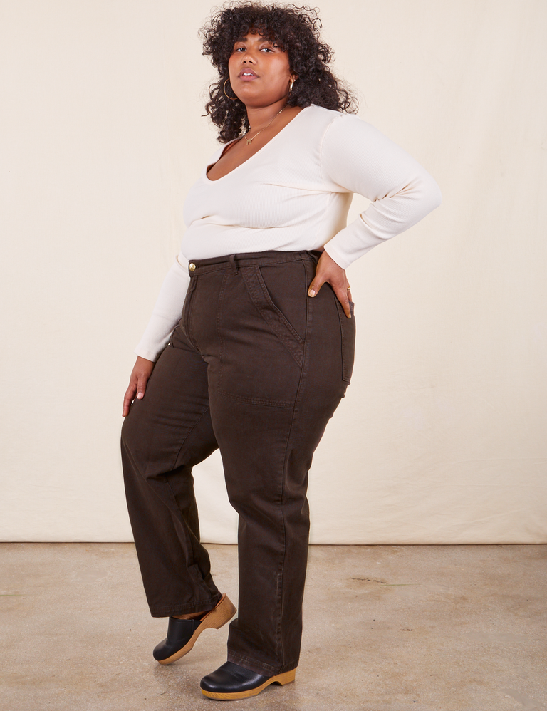 Work Pants Espresso Brown BIG BUD PRESS