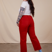 Work Pants in Paprika back view on Sydney