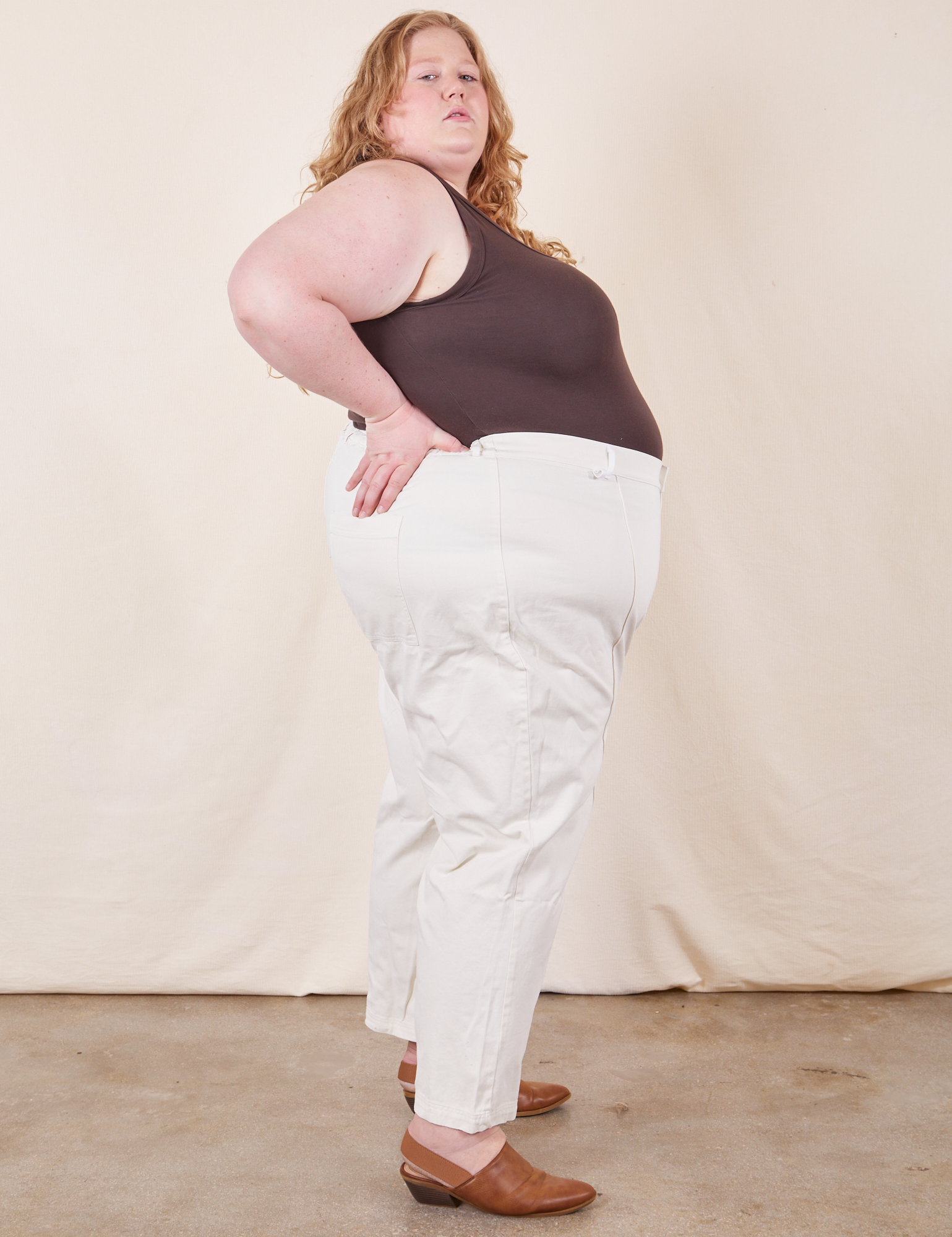 AUTOGRAPH - Plus Size Womens Pants - White All Season Cropped Slim Leg  Trousers | eBay