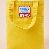 Mini Tote Bags in Golden Yellow