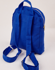 Mini Backpack in Royal Blue back view