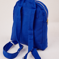 Mini Backpack in Royal Blue back view