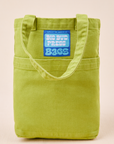Mini Tote Bags in Gross Green
