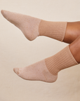 Thick Crew Sock in Tan