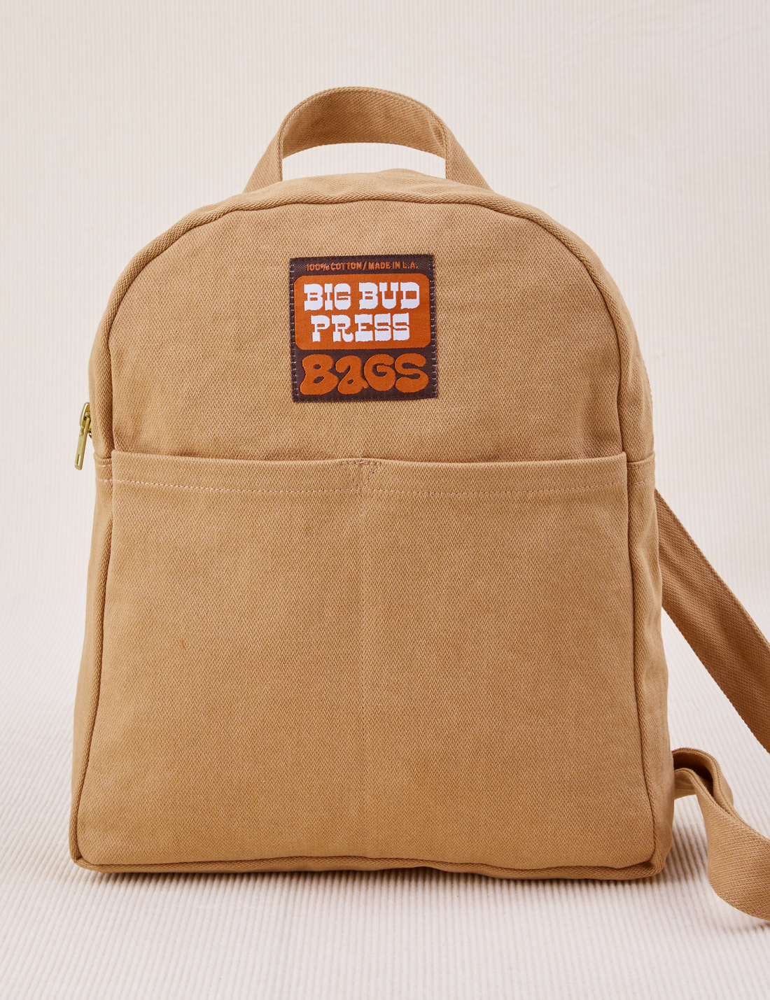 Mini Backpack in Tan