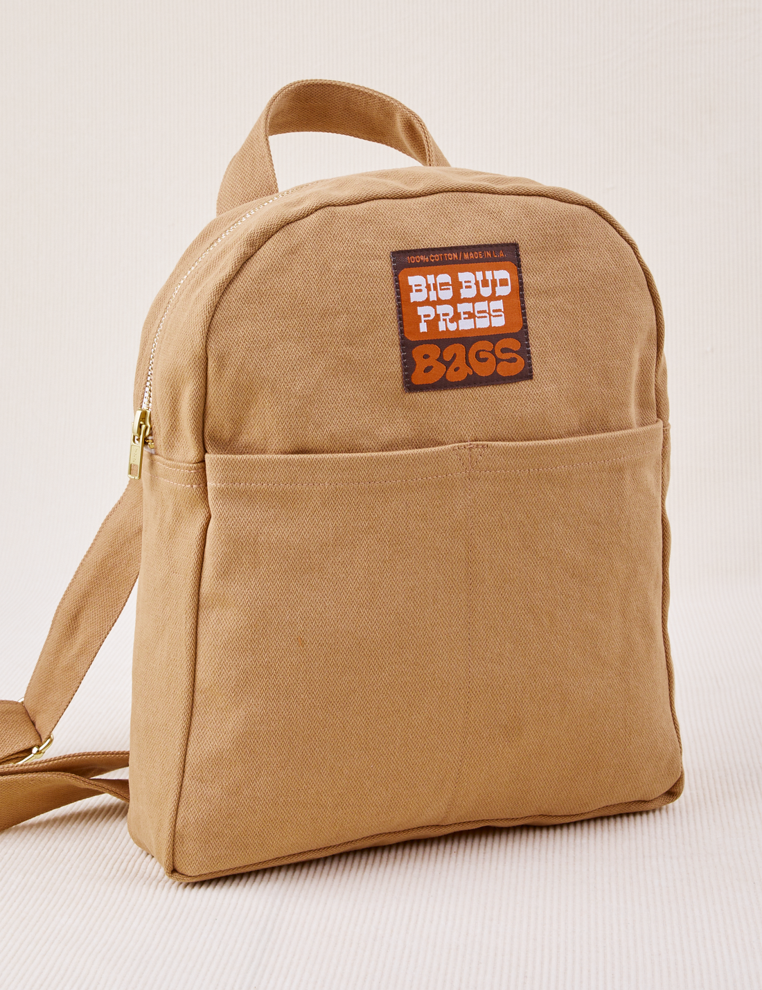 Mini Backpack in Tan