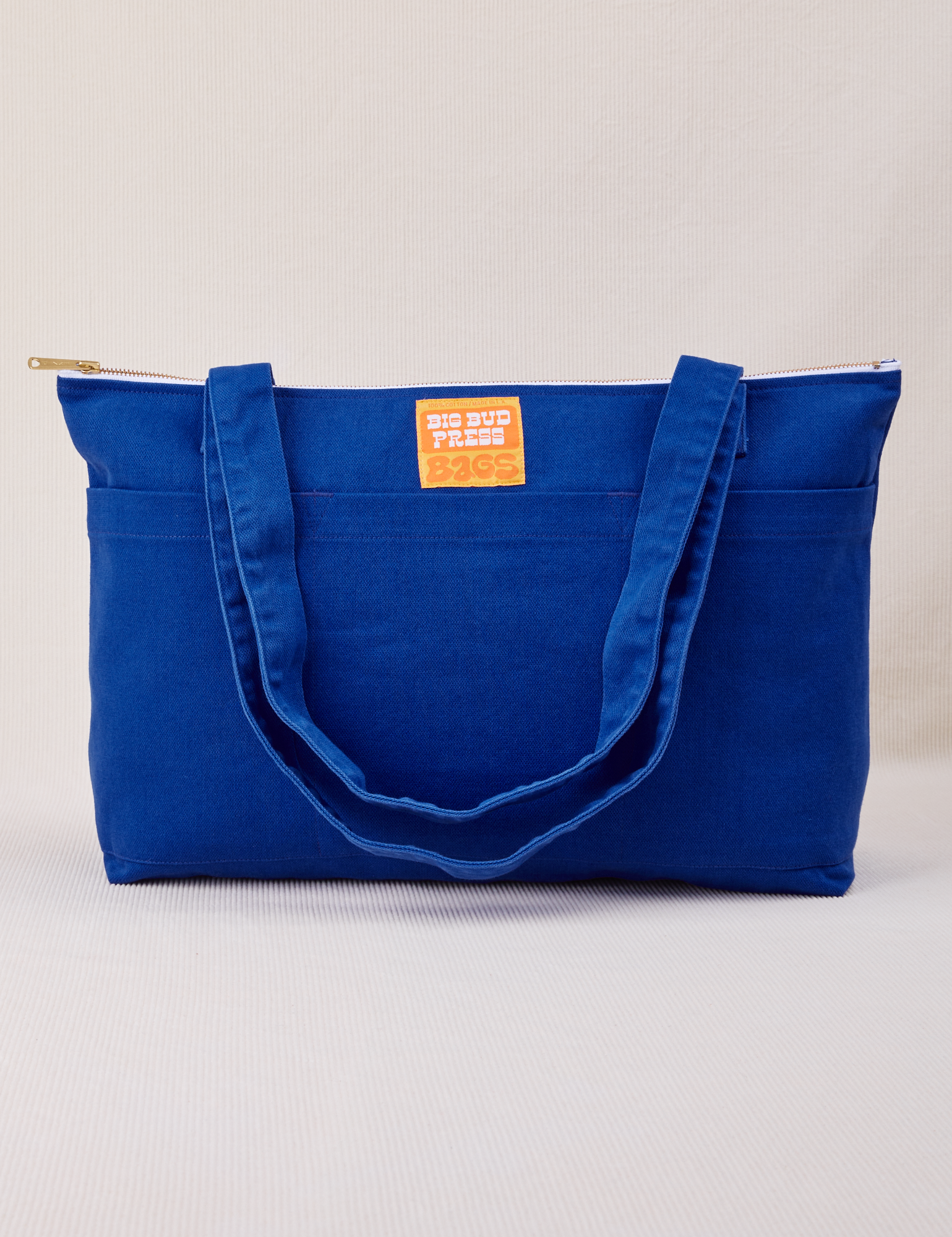 LP Tote Handmade Tote Bag/shoulder Bag/handbag in Royal Blue 
