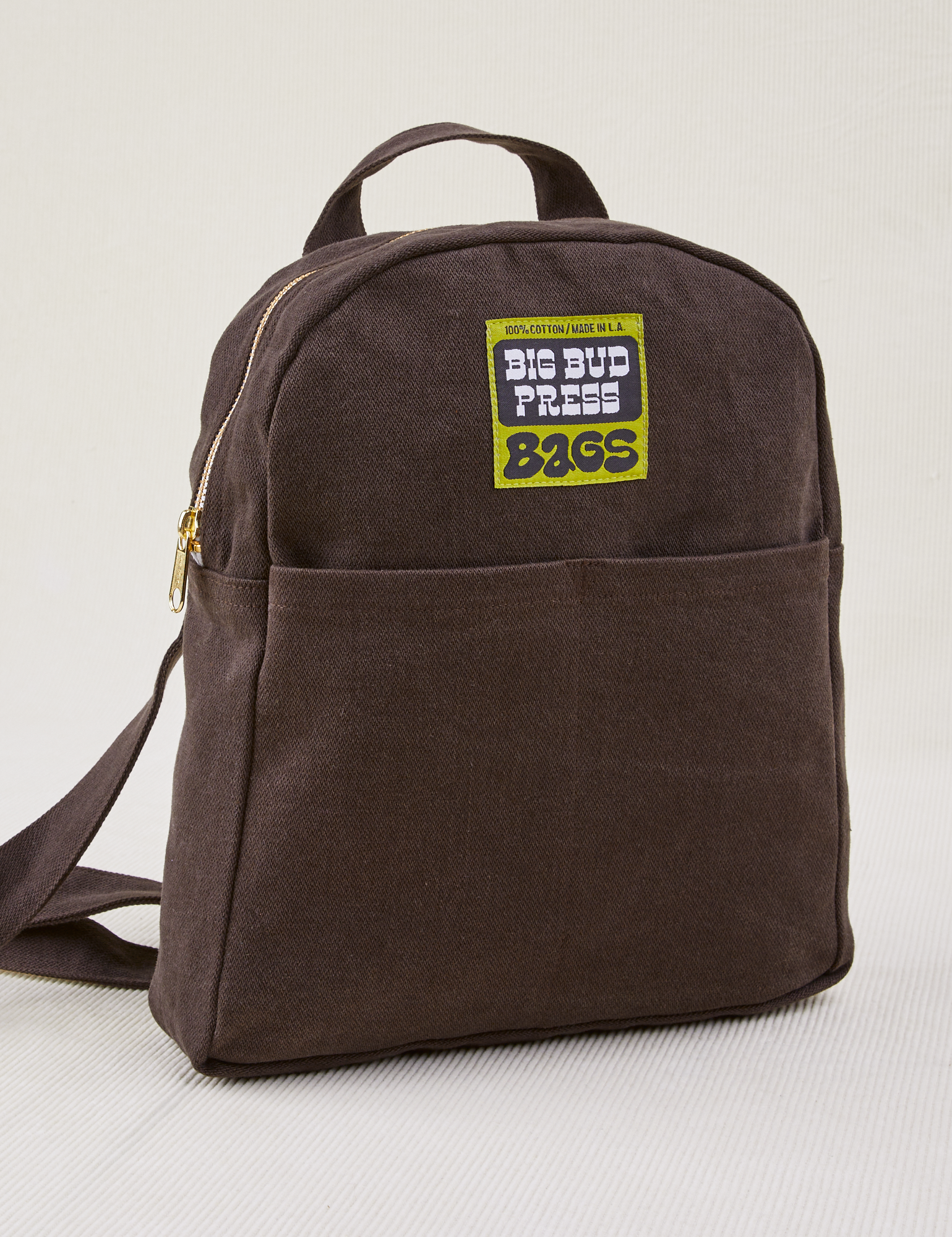 Mini Backpack in Espresso Brown