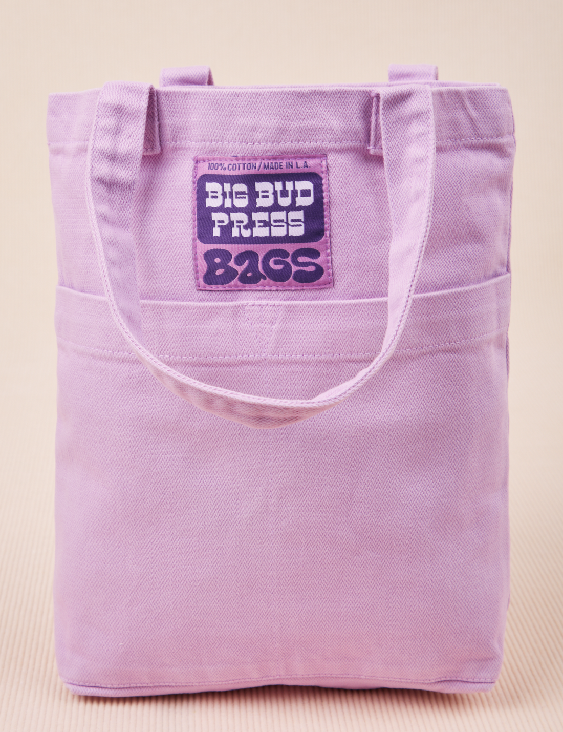 Mini Tote Bags in Lilac Purple