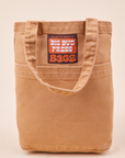Mini Tote Bags in Tan