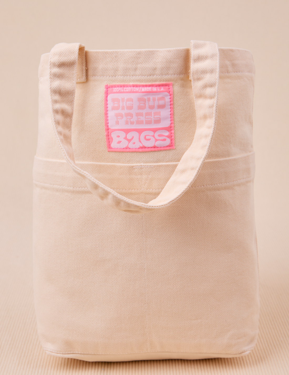 Mini Tote Bags in Vintage Off White