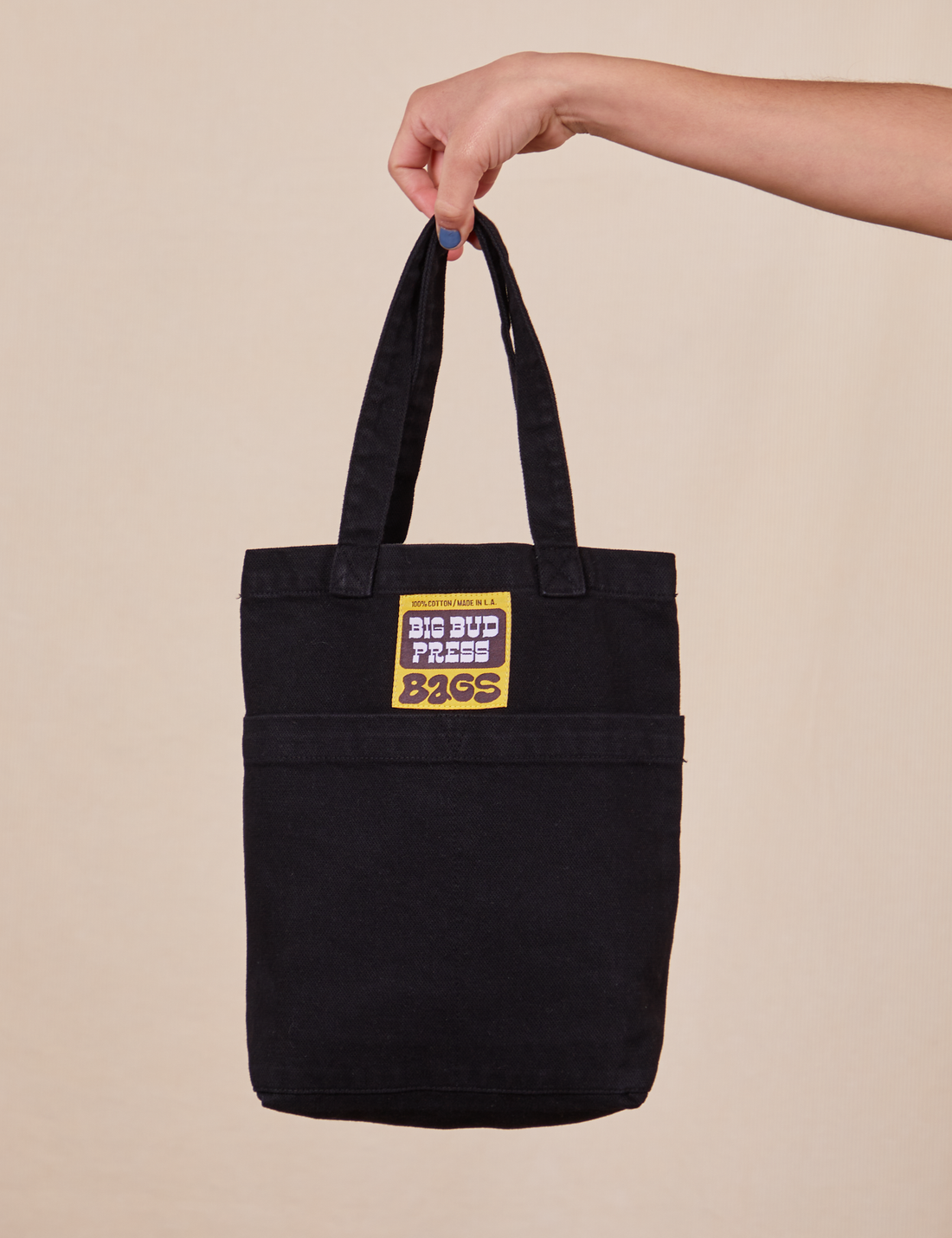 Mini Tote Bags in Basic Black