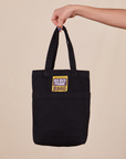 Mini Tote Bags in Basic Black