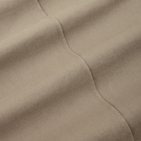 Western Pants in Khaki Grey fabric detail