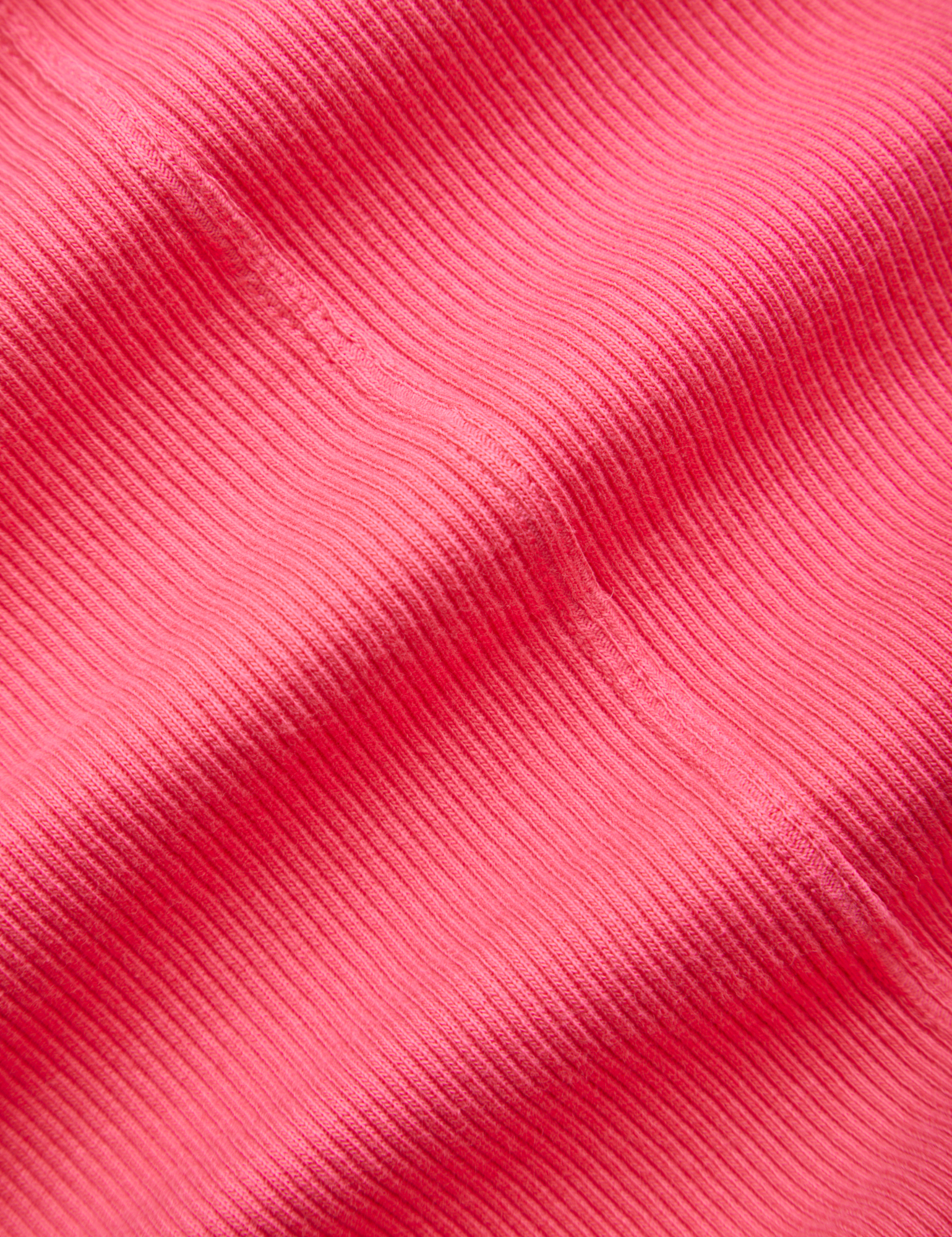 Wrap Top in Hot Pink detail close up of fabric